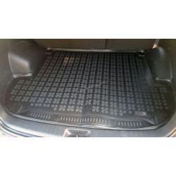 Гумена стелка за багажник за Hyundai Santa Fe (2006 - 2012) 5 seats - Rezaw Plast