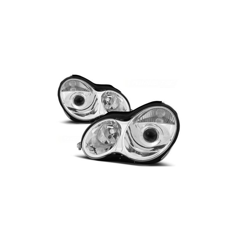 Кристални фарове за Mercedes C-CLASS W203 (2000-2004) седан