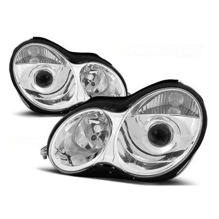 Кристални фарове за Mercedes C-CLASS W203 (2000-2004) седан