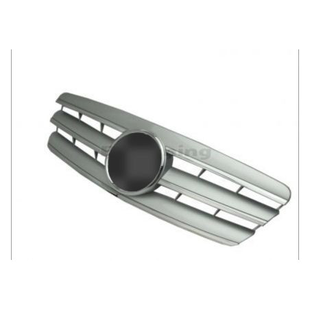 Решетка за Mercedes W203 (2000-2007) sedan - CL look хром без емблема