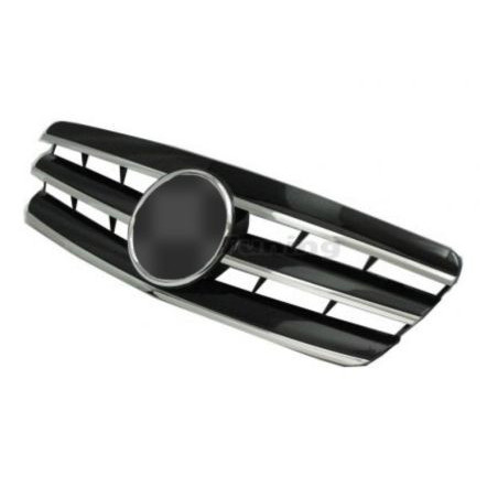 Решетка за Mercedes W203 (00-07) sedan - CL look черна