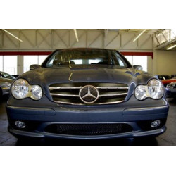 Решетка за Mercedes W203 (00-07) sedan - CL look черна