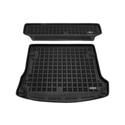Гумена стелка за багажник за  Dacia Logan I MCV (2006 - 2013) / Wagon set - 2 pcs - Rezaw Plast