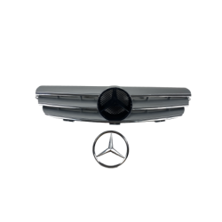 Решетка за Mercedes CLK W209 (2002+) - хром