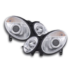 Кристални фарове  Mercedes W211 E-Class (2002-2006) - за фабричен ксенон