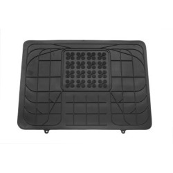 Гумена стелка Универсална  за задният ред седалки по средата - черна