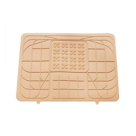 Гумена стелка Универсална  за задният ред седалки по средата - бежова