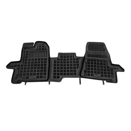 Гумени стелки за Ford Transit Custom (2013-2023) / Tourneo Custom (2013-2018) / Transit (2013+)  3 места - тип леген