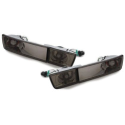 Кристални мигачи с халоген за Golf 3 / Vento (1991-1998) - опушени