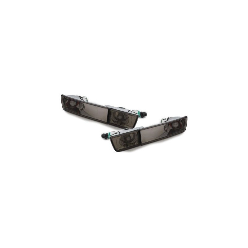 Кристални мигачи с халоген за Golf 3 / Vento (1991-1998) - опушени