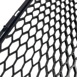 Решетка без емблема за Audi A4 B8 (2008-2011) - RS Look - Черна