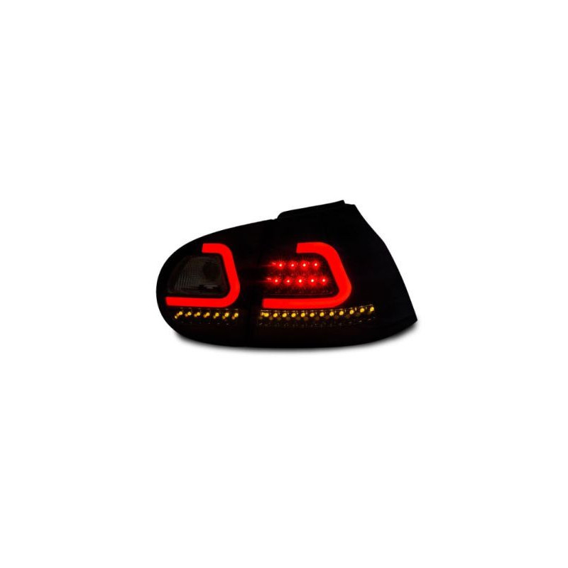 Диодни стопове за VW  GOLF 5 - Лайтбар дизайн опушени