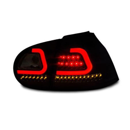 Диодни стопове за VW  GOLF 5 - Лайтбар дизайн опушени