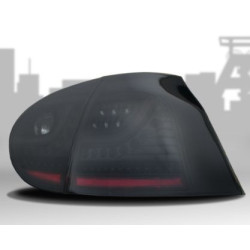 Кристални диодни стопове VW GOLF 5 - черни