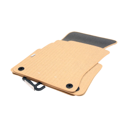 Мокетни стелки за AUDI A8 D3 (2002-2010) - бежови къса база