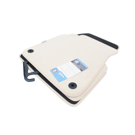 Мокетни стелки за AUDI A8 D4 (2010-2017) къса база - бежови