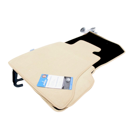 Мокетни стелки за BMW 7 Серия F01 (2008-2015) - къса база - бежови