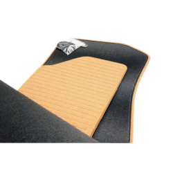 Мокетни стелки за BMW Х3 F25 (2010-2017) / X4 F26 (2014-2018) - бежови