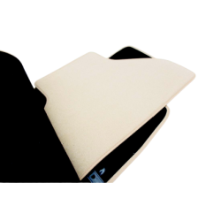 Мокетни стелки за BMW X5 E70 (2007-2013) / X6 E71 (2008-2014) - бежοви