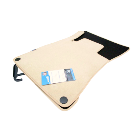 Мокетни стелки за MERCEDES S-Class W222 (2013-2020) - къса база бежови