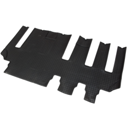 Гумени стелки за Ford Transit Custom / Torneo (2012+) с 1 плъзгаща врата - за отделението на пътниците