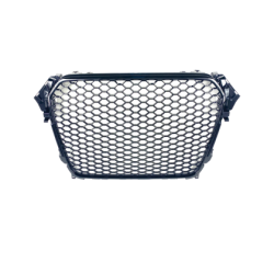 Решетка без емблема за Audi A4 B8 (2011-2014) - RS Look - Черна