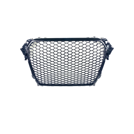 Решетка без емблема за Audi A4 B8 (2011-2014) - RS Look - Черна