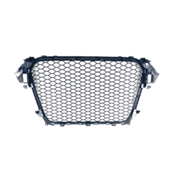 Решетка без емблема за Audi A4 B8 (2011-2014) - RS Look - Черна