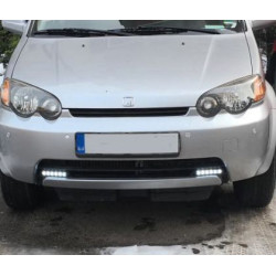 Универсални дневни светлини с функция бягащ мигач "Arrow" - 32см / 12 стрелки