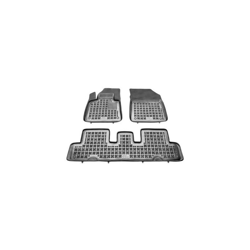 Гумени стелки за CITROEN C4 Picasso II / Grand Picasso II (2013-2018) / SpaceTourer (2018-2022) - 7 seats - тип леген