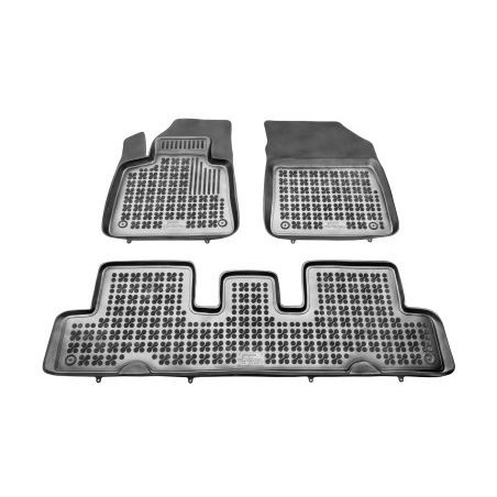 Гумени стелки за CITROEN C4 Picasso II / Grand Picasso II (2013-2018) / SpaceTourer (2018-2022) - 7 seats - тип леген