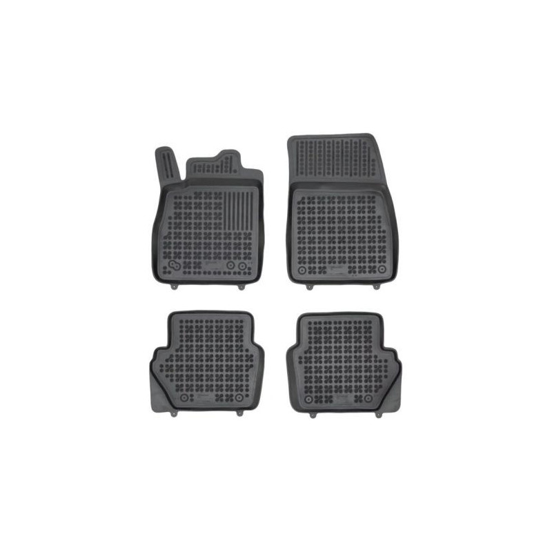 Гумени стелки за FORD Fiesta VII  (2017-2023) / FORD Ecosport II (2012-2018) / FORD Puma / Hybrid (2019+) - тип леген