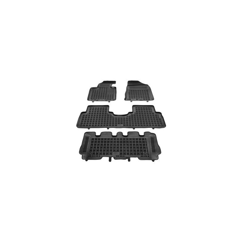 Гумени стелки за KIA Sorento III (2015-2020) - 7 seats - тип леген