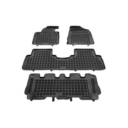 Гумени стелки за KIA Sorento III (2015-2020) - 7 seats - тип леген