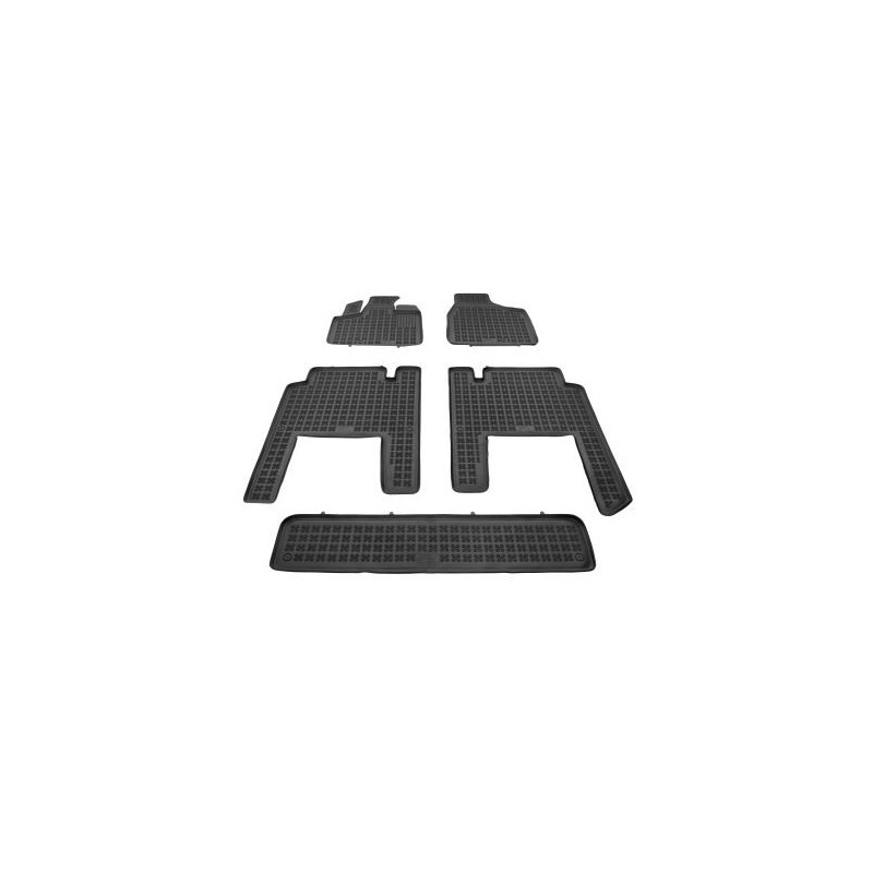 Гумени стелки за CHRYSLER Voyager V (2007-2016) - 7-seater version - тип леген