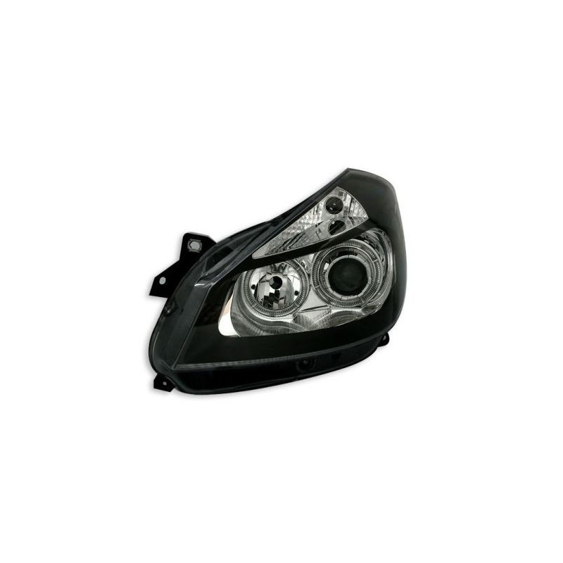 Кристални фарове RENAULT CLIO III (2005+) - черни
