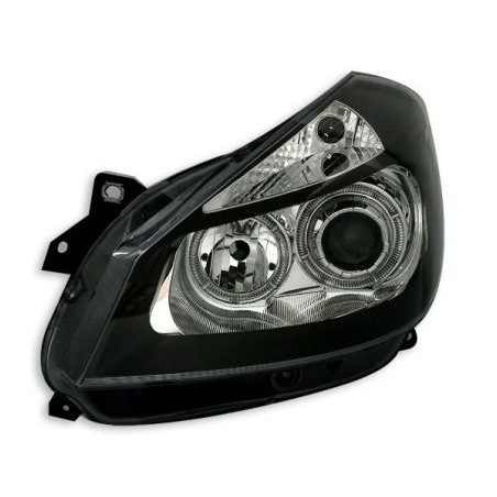 Кристални фарове RENAULT CLIO III (2005+) - черни