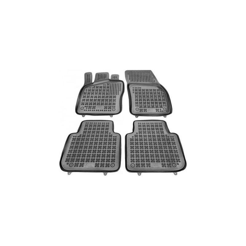 Гумени стелки за SKODA Kodiaq I (2016-2024) / SEAT Tarraco (2018+) / VW Tiguan Allspace (2017-2024) - тип леген