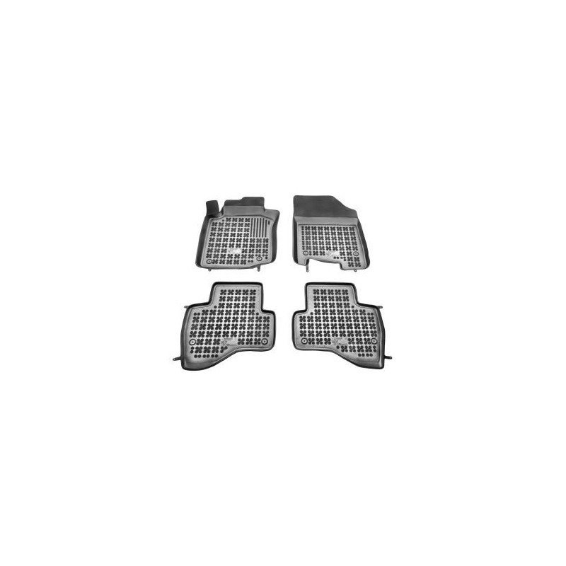 Гумени стелки за CITROEN C1 I (2005-2014) / PEUGEOT 107 (2005-2014) / TOYOTA AYGO I (2005-2014) - тип леген