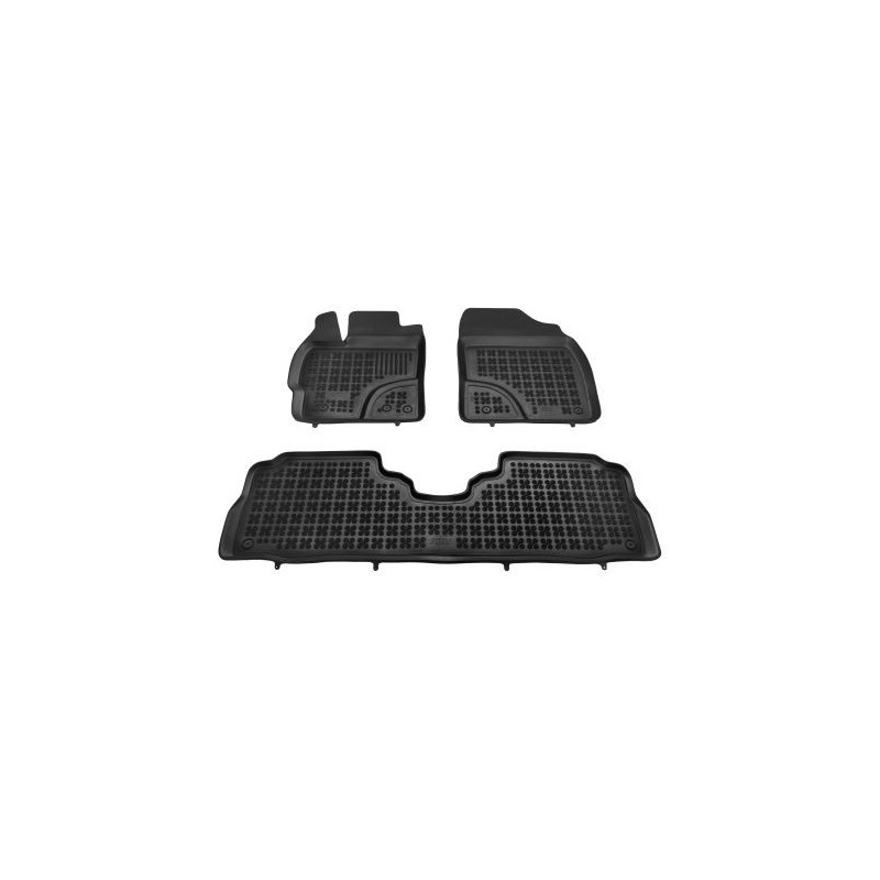 Гумени стелки за TOYOTA Prius + (2011-2017) - тип леген