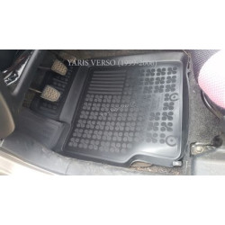 Гумени стелки за TOYOTA Verso S (2010-2017) / Yaris Verso (1999-2006) - тип леген