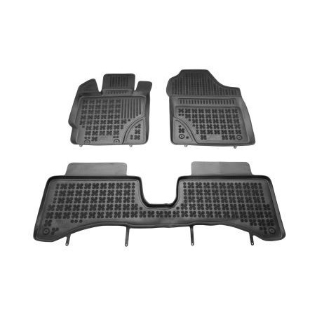 Гумени стелки за TOYOTA Yaris III Hybrid  (2012-2014) - преди фейслифт - тип леген