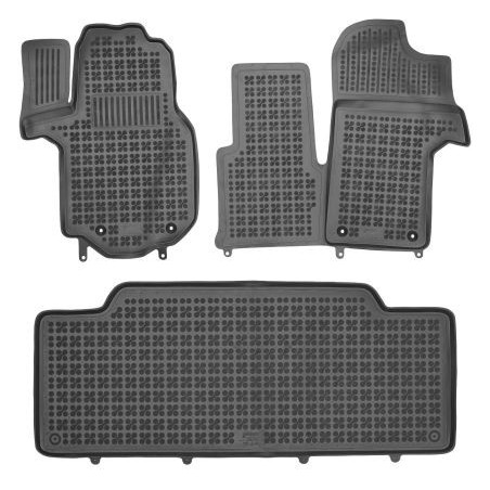 Гумени стелки за Man TGE (2017+) / Volkswagen Crafter II (2016+) 2бр. предни и 1бр. задна - тип леген