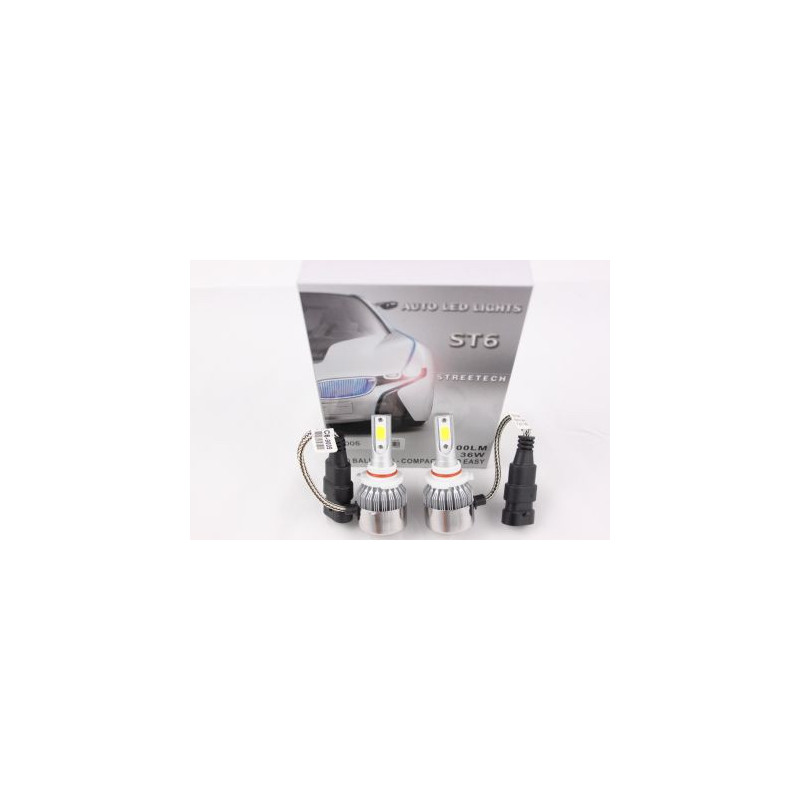 Лед крушки - Led система 9005 за къси или дълги светлини - 7600 Лумена