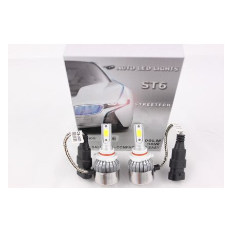 Лед крушки - Led система 9005 за къси или дълги светлини - 7600 Лумена