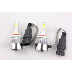 Лед крушки - Led система 9005 за къси или дълги светлини - 7600 Лумена, 36W - COB 6000K