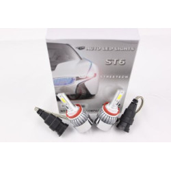 Лед крушки - Led система 9006 за фарове - 7600 Лумена