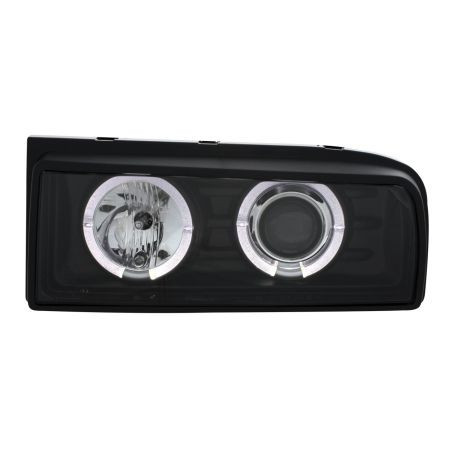 Кристални фарове с CCFL Angel Eyes VW CORRADO  - черни