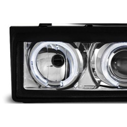 Кристални фарове  Angel Eyes VW CORRADO  - хром