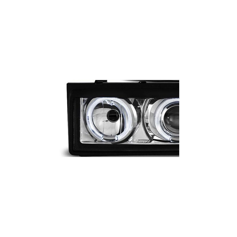 Кристални фарове  Angel Eyes VW CORRADO  - хром